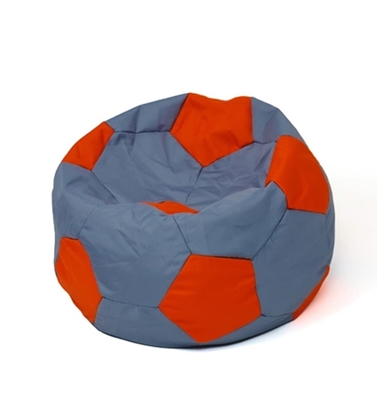 Изображение Soccer Sako bag pouffe grey-red XXL 140 cm