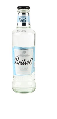 Изображение Sodas ūdens BRITVIC, stiklā, 0.2l