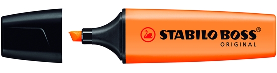 Picture of STABILO BOSS ORIGINAL marker 1 pc(s) Chisel tip Orange