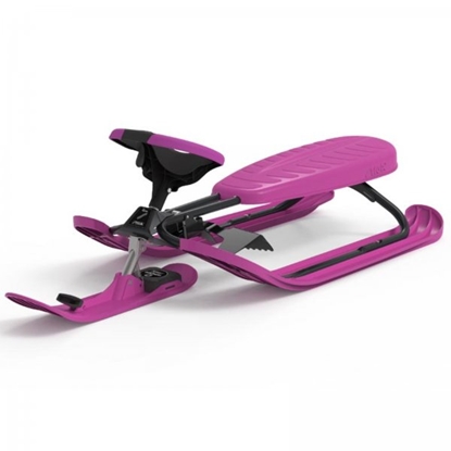 Picture of STIGA Snowracer Curve Pro with winder Graphite Pink