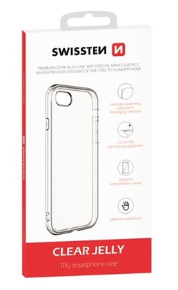 Attēls no Swissten Clear Jelly Back Case 1.5 mm Silicone Case for Apple iPhone 11 Pro Max Transparent