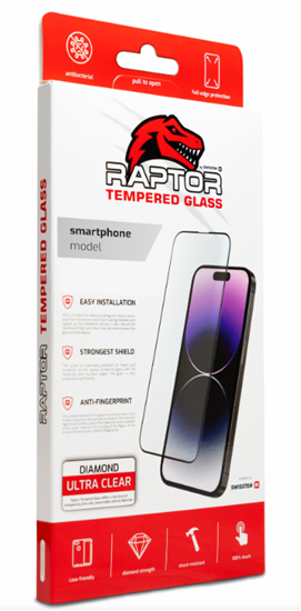 Picture of Swissten Raptor Diamond Ultra Full Face Tempered Glass for Apple iPhone 12 Pro Max