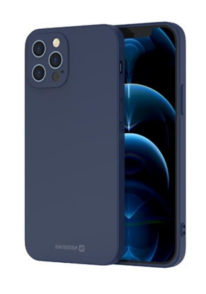 Attēls no Swissten Soft Joy Silicone Case for Huawei P40 Lite Blue