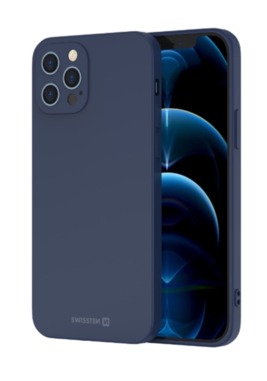 Picture of Swissten Soft Joy Silicone Case for Huawei P40 Lite Blue