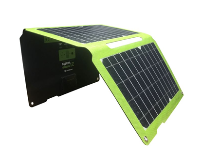 Attēls no Swissten Solar Panel USB-C 15W / USB-A 12W