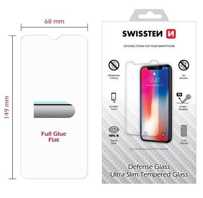 Picture of Swissten Ultra Slim Tempered Glass Premium 9H Screen Protector Xiaomi Redmi Note 7 / Note 7 PRO