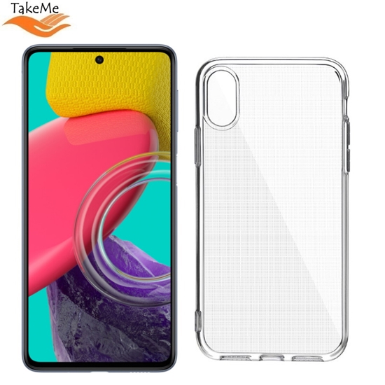 Изображение TakeMe TakeMe Perfect Clear 2mm Caurspīdīgs aizmugures maks priekš Samsung Galaxy M53 5G (M536B)