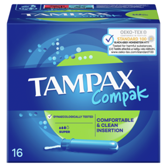 Picture of Tampax Compak Super 16 gab.