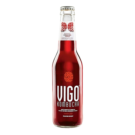 Picture of Tējas dzēriens atsvaidzinošs VIGO Kombucha, Acai, gāzēts, 0.33l