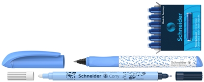 Attēls no Tintes pildspalva SCHNEIDER ar maināmiem kārtridžiem Easy assorted