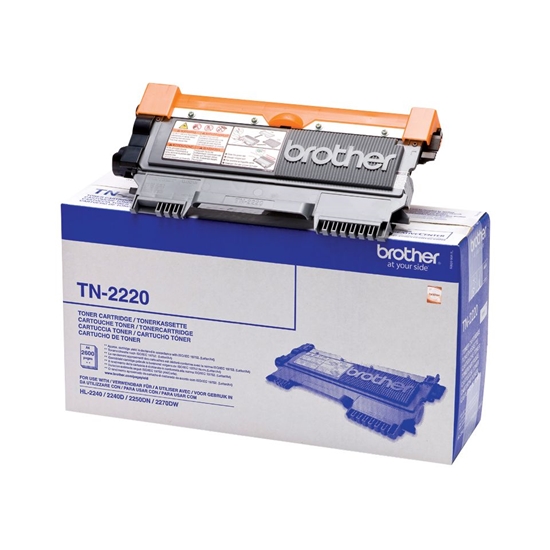 Picture of BROTHER TN-2220 TONER BLACK 2600P