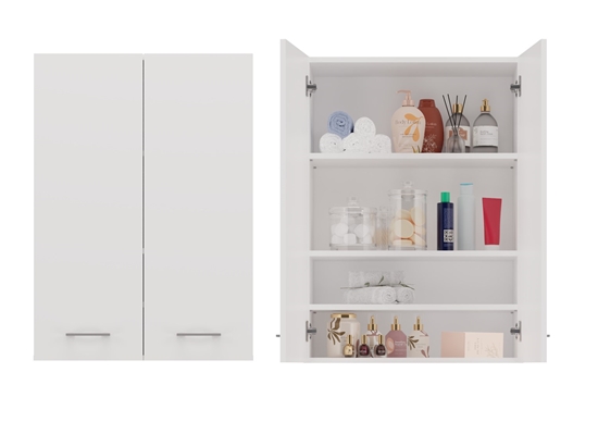 Picture of Topeshop POLA MINI DD BIEL bathroom storage cabinet White