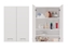 Attēls no Topeshop POLA MINI DD BIEL bathroom storage cabinet White