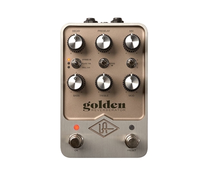 Attēls no Universal Audio UAFX Golden Reverberator - guitar effect