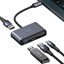 Attēls no Usams 4in1 Adapter 2xUSB 2.0 / USB 3.0 / USB-C Hub