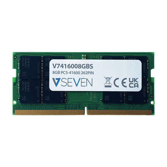 Изображение V7 V7416008GBS memory module 8 GB 1 x 8 GB DDR5 5200 MHz