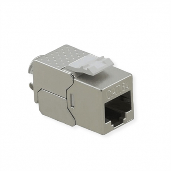 Изображение VALUE Keystone Jack, Cat.6A (Class EA), RJ-45, STP, tool-free, SLIM