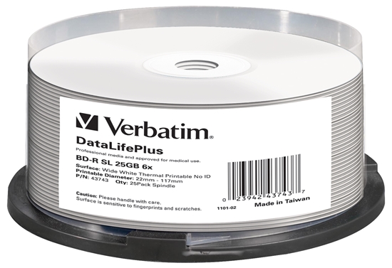 Picture of Verbatim DataLifePlus BD-R 25 GB 25 pc(s)