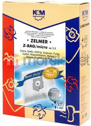 Attēls no Worek do odkurzacza König & Meyer Z-BAG MICRO (4+1) Worek flizelinowy