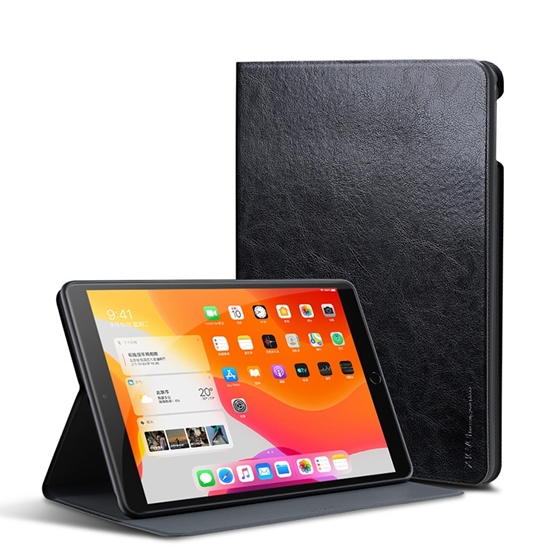 Изображение X-Level Kite sērijas Sāniski atverams maks priekš Tablet Apple iPad 10.2 2019/2020/10.5 2017/2019 Black