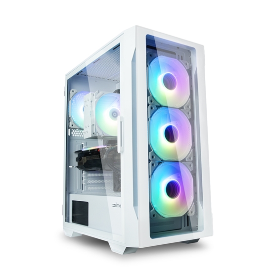 Picture of Zalman I3 NEO TG white, RGB fan x4