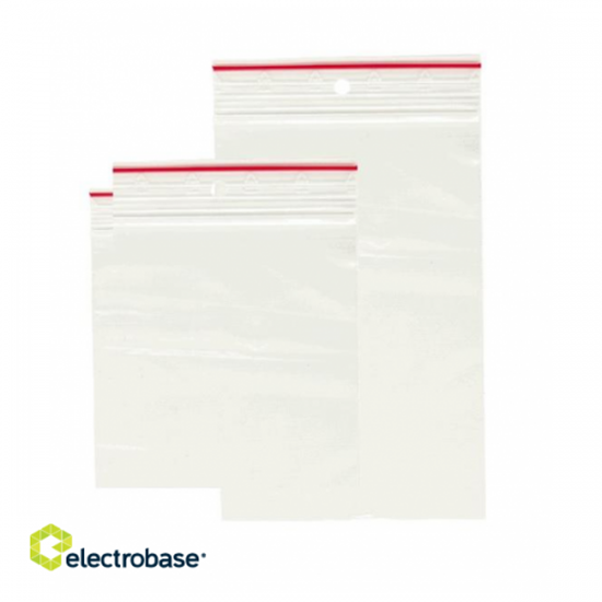 Picture of Zip Lock somas, 180x250mm, LDPE, 40mk, 100 gab.