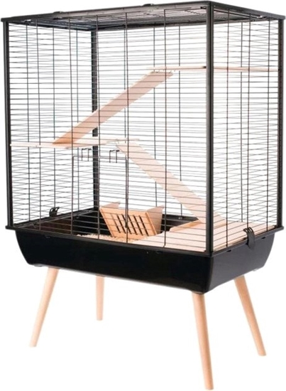 Picture of Zolux Neo Cosy cage for large rodents H80, colour black