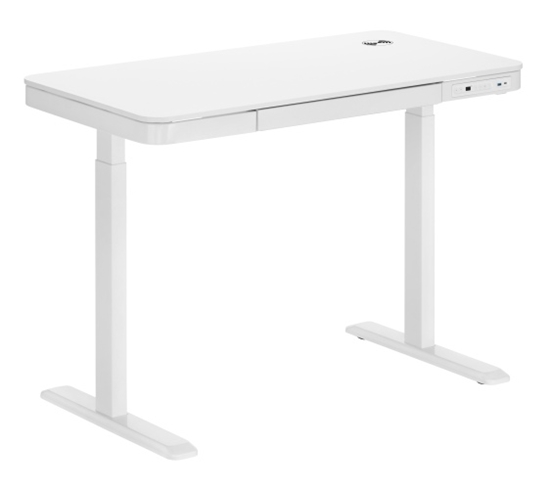 Picture of Adjustable Height Table Up Up Balder II White