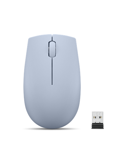 Picture of Lenovo 300 frost blue Wireless Mouse