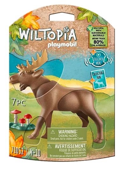 Изображение Playmobil PLAYMOBIL 71052 Wiltopia Moose Construction Toy