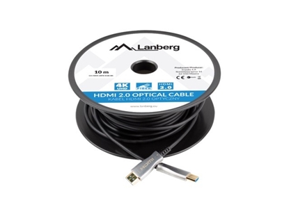 Изображение Kabel HDMI M/M v2. 10M czarny optyczny AOC 