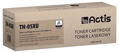 Attēls no Actis TH-05XU Toner Universal (replacement for HP 05X CE505X, CF280X, Standard; 7200 pages; black)