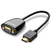 Picture of Adapter AV Ugreen HDMI - D-Sub (VGA) czarny (40253)