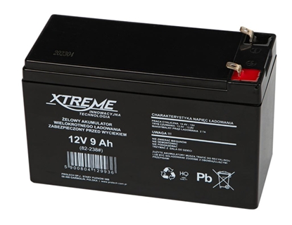 Picture of Akumulator żelowy 12V 9Ah XTREME