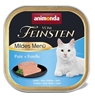 Picture of ANIMONDA Vom Feinsten Mildes Menu Turkey and trout - wet cat food - 100g