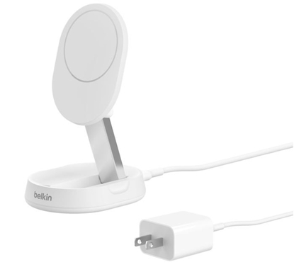 Picture of Belkin BOOST Charge Pro Qi2 15W magnetic Charger whi. WIA008vfWH