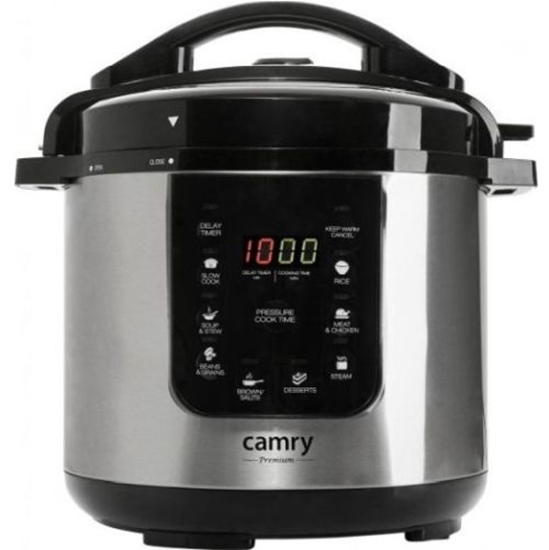 Изображение Camry CR 6409 Multicooker with pressure cooker function 6L 1500W