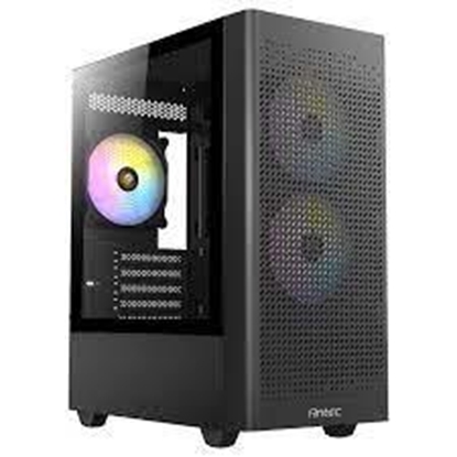 Attēls no Case|ANTEC|NX500M ARGB|MiniTower|Case product features Transparent panel|Not included|MicroATX|MiniITX|Colour Black|0-761345-81057-9