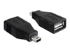 Изображение Delock Adapter USB 2.0-A female  mini USB male