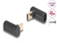 Attēls no Delock Adapter USB 40 Gbps USB Type-C™ PD 3.1 240 W Stecker zu Buchse gewinkelt 8K 60 Hz