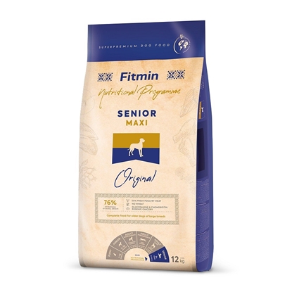 Изображение FITMIN Dog Maxi Senior - dry dog food - 12 kg