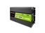 Attēls no Green Cell Przetwornica napicia PowerInverter LCD 24 V 3000W/60000W Przetwornica samochodowa z wywietlaczem - czysty sinus power adapter/inverter Auto Black