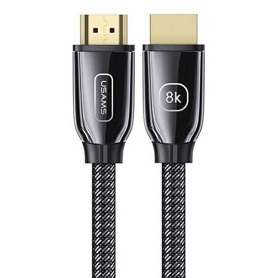 Picture of Kabel Usams HDMI - HDMI 2m czarny (SJ497HD01)