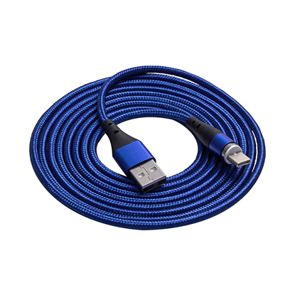 Attēls no Akyga AK-USB-43 USB-C magnētiskais kabelis zils