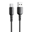 Picture of Kabel USB Vipfan USB-A - USB-C 1 m Czarny (X11TC-black)