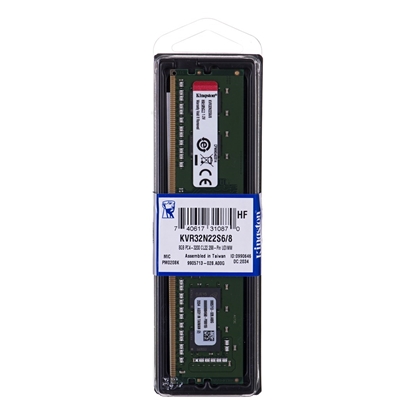 Изображение Kingston Technology KVR32N22S6/8 memory module 8 GB 1 x 8 GB DDR4 3200 MHz