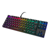 Изображение Klaviatūra DELTACO GAMING, GAM-111B-UK DK420, žemo profilio, mechaninė, RGB, UK