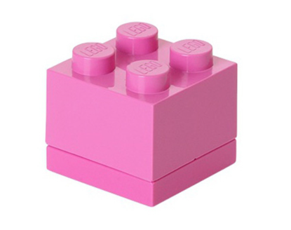 Attēls no LEGO Pojemnik LEGO mini 4 różowy (40111739)