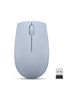 Picture of Lenovo 300 Wireless Compact Maus Kabellos Optisch Blau 3 Tasten 1000 dpi mouse Ambidextrous RF Wireless Optical