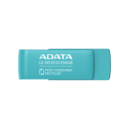 Picture of MEMORY DRIVE FLASH USB3.2 256G/GREEN UC310E-256G-RGN ADATA